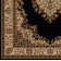 Tapis noir / beige Weisgerber