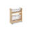 Rev-A-Shelf Wood Base Cabinet OXO Pull Out Organizer with Soft Close
