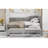 Upholstered Daybed With Trundle And Three Drawers-1374880438-1374880439