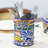Ceramic / Porcelain Round Flatware Caddy