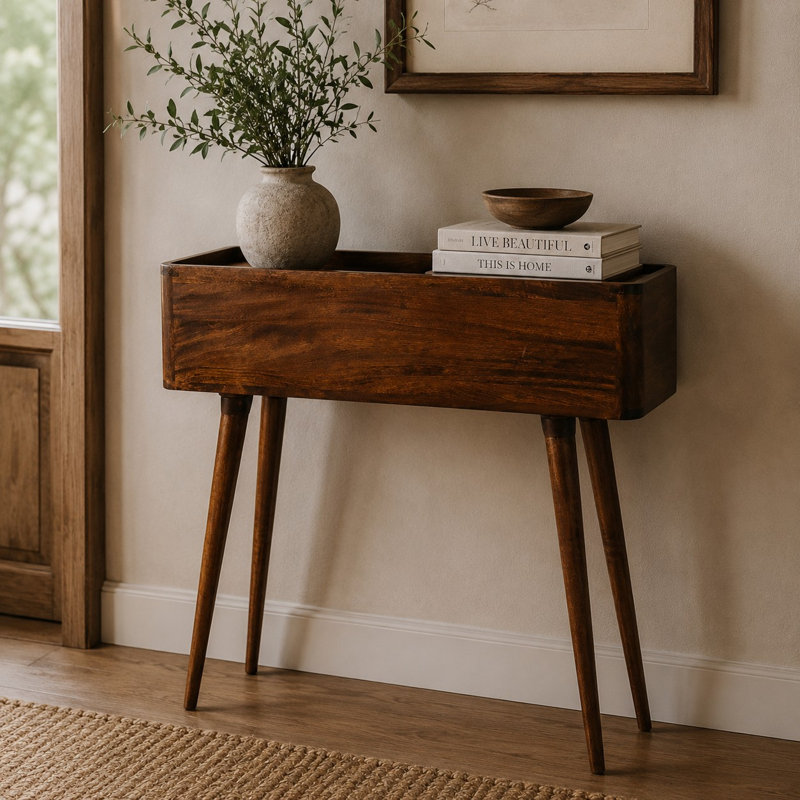 Liebenthal 80cm Solid Wood Console Table