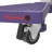 Stalwart Multi Purpose Dolly With 4 feet Locking Swivel Wheels Levels and Adjustable Base for Moving