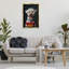 Chien terrier avec toile coupe-vent par Roozbeh Bahramali-918124775-918124774