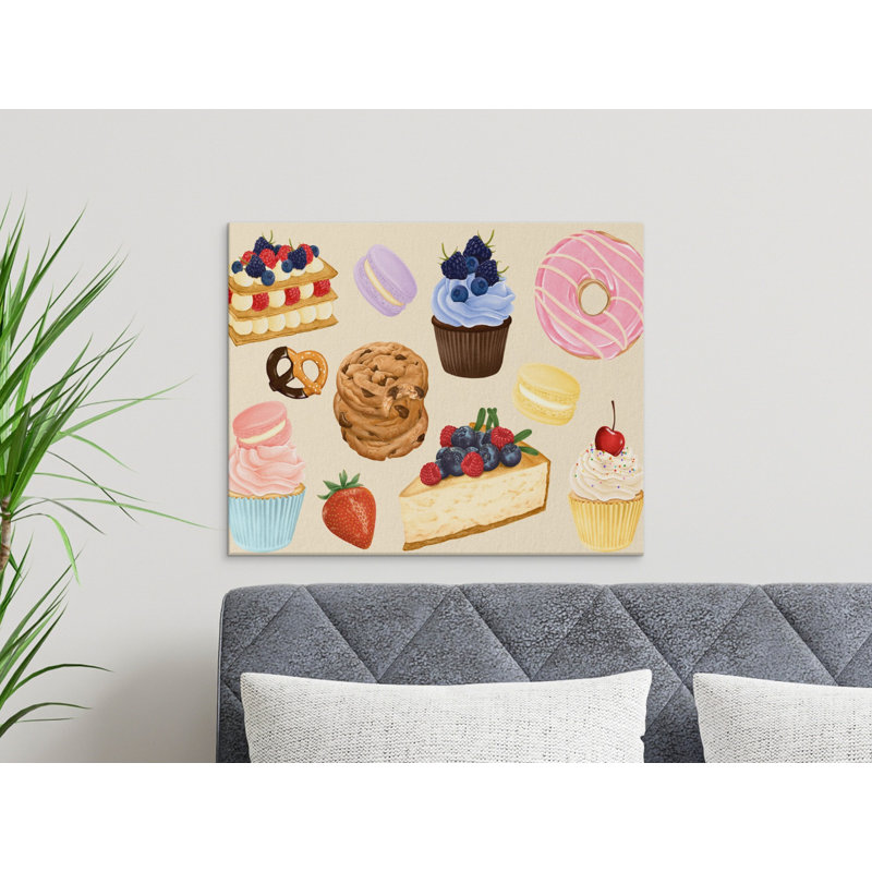 Sandstrom Wrapped Canvas Print Set, 14x11
