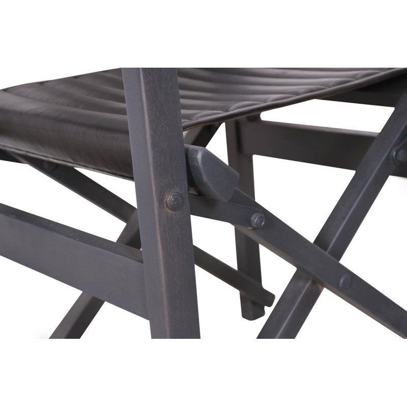 Tabouret de bar en cuir