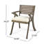 Chaise de salle à manger d'extérieur en bois-1970350699