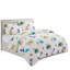 Ensemble de housse de couette et de draps en coton 600 fils pour enfants, dinosaure-91343670