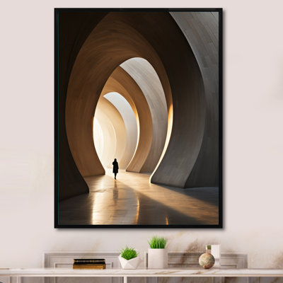 " Beige Tunnel Silent Symphony "