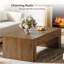 Table basse 51 pouces rectangulaire pour salon