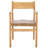 Demartini Woven Leather Dining Chair-1424309595-1424309594