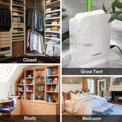 VIVOSUN 1.3 Pints Table Top Dehumidifier for Rooms up to 215 Cubic Feet