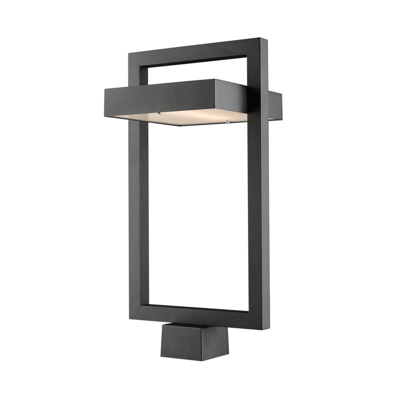 Giddens Frosted Lantern Head, Black