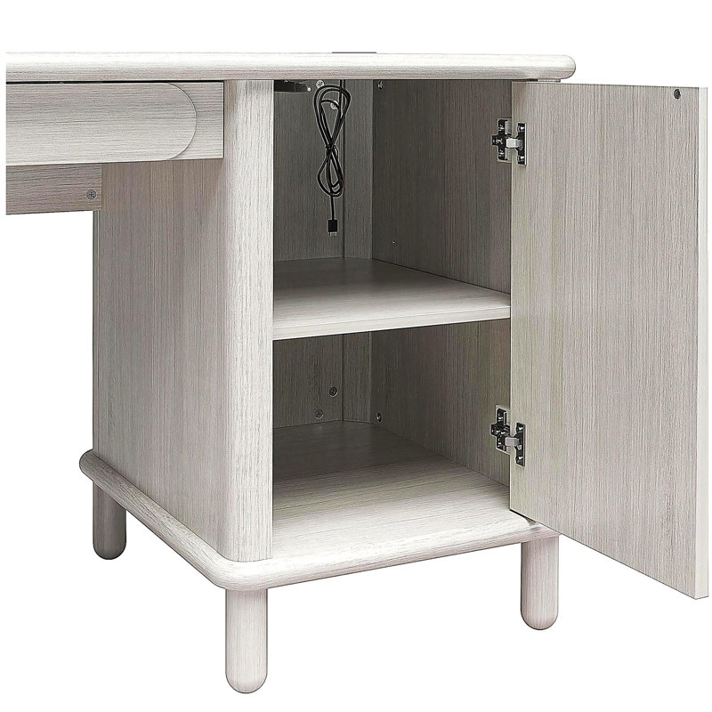 Bureau à double caisson Selena