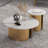 94.49” Orange on White Creative Sofa Set