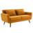 Jadier 66" Upholstered Loveseat Square Sofa-1237332764-1230110786