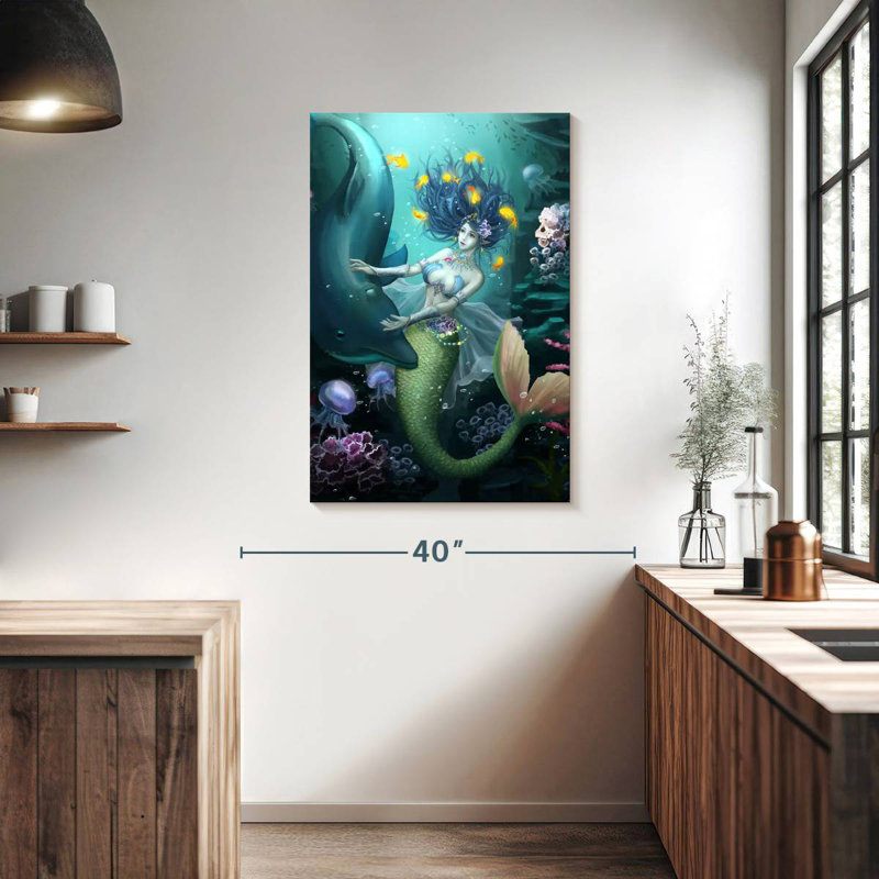 Kelan Mermaid Classic, 39" H x 26" W