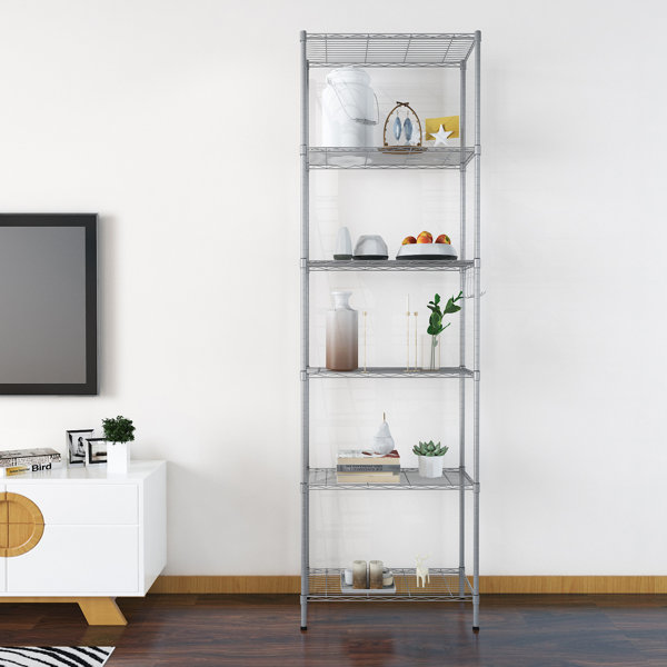 Dotted Line™ Aliya 56.5H x 23W x 15.75D Shelving Unit & Reviews