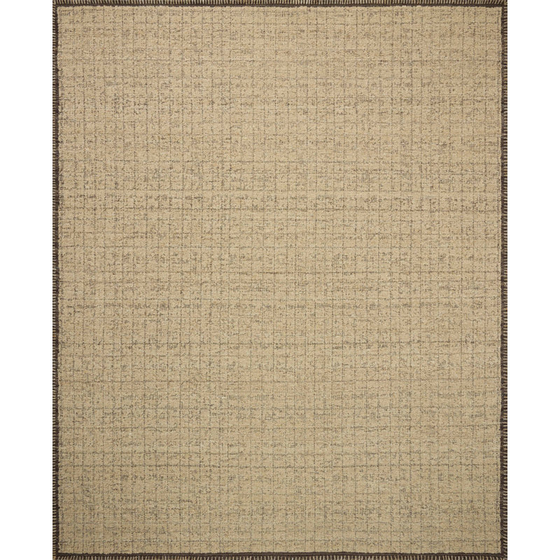 Tapis sable / café Amber Lewis x Loloi Bowie, Rectangulaire 2 pi x 3 pi