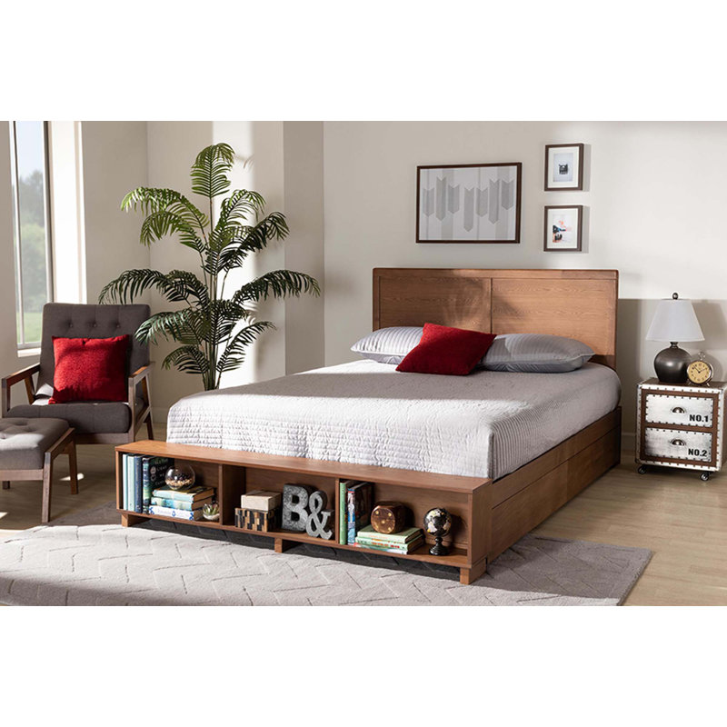 Benardo Platform Bed, Queen