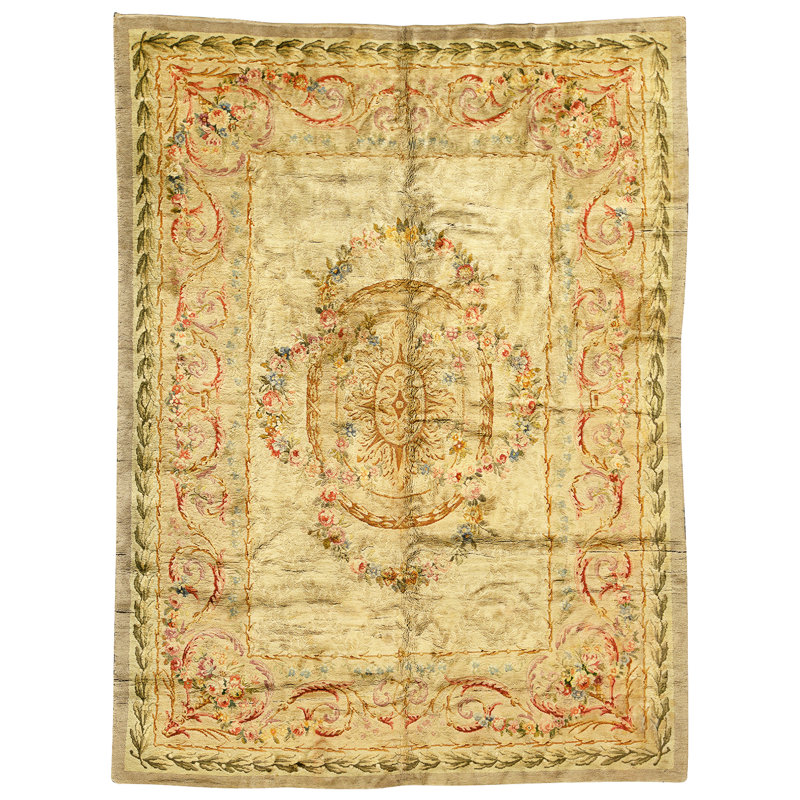Tapis multicolore de haute qualité noué à la main