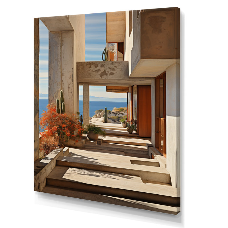 «Pure Serenity Minimalisme Scenery III» sur toile imprimée, Toile tendue, H 40 po x l 30 po