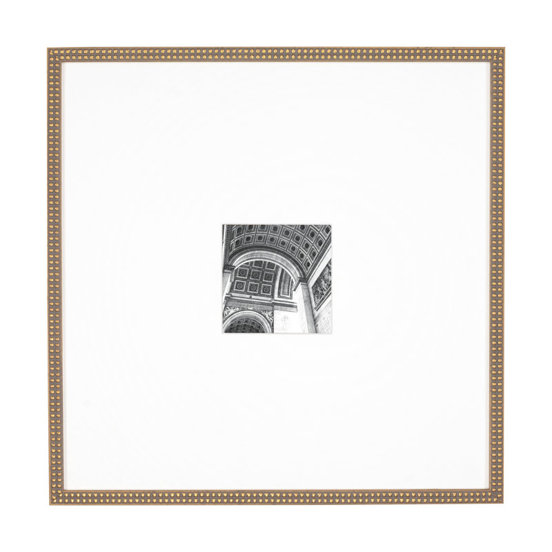 Cadre photo en bois - ensemble de 6, Doré, 4 po x 6 po