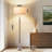 61.8" Dimmable Standard Floor Lamp With Remote and Bulb Included-149437610
