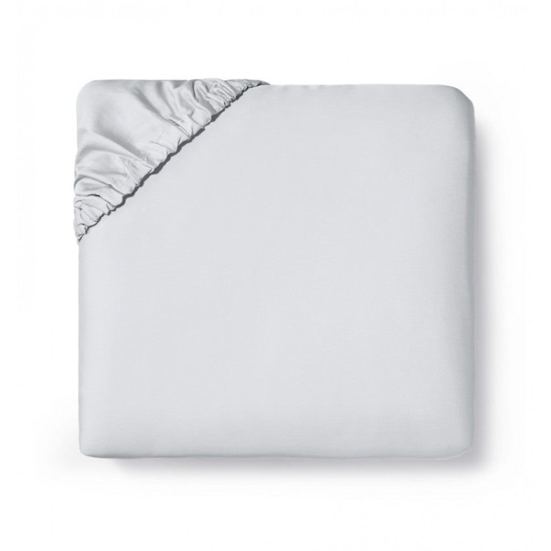 Fiona Sateen Fitted Sheet, Lunar, Queen Fitted Sheet