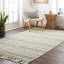 Tapis tissé à plat à motif géométrique Anelisse - beige / taupe-1841423943