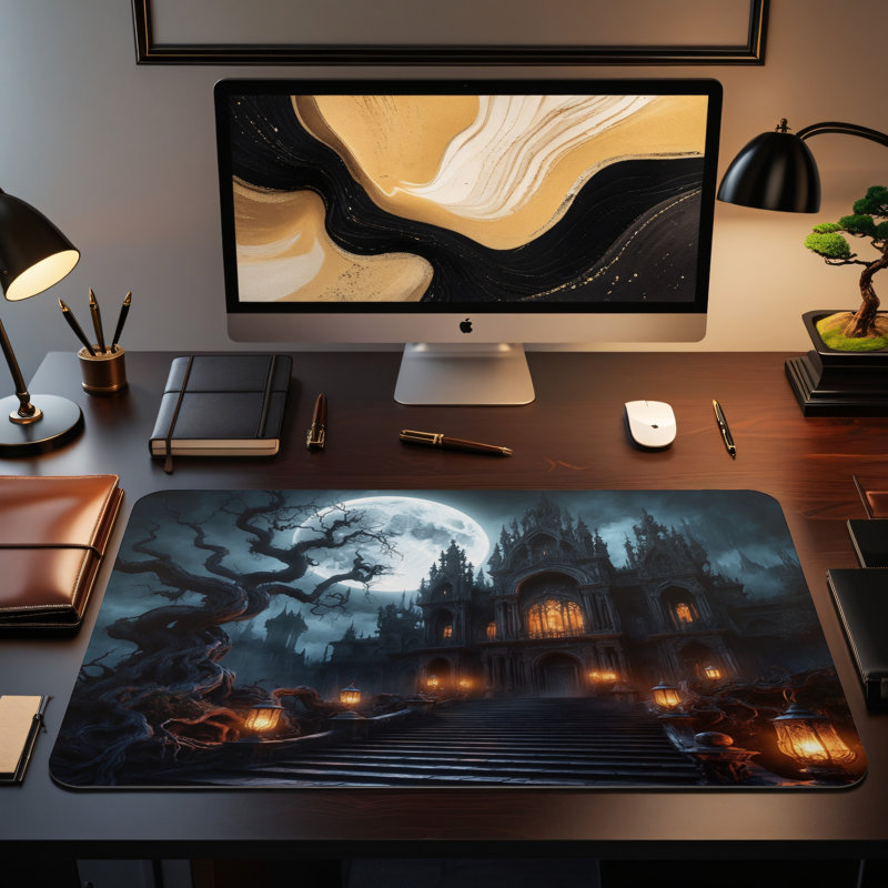Polyester Desk Pad, 31.5x15.5