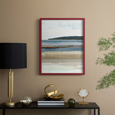 Saltwater Bay II Framed Print - Solid Wood