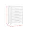 Commode 5 tiroirs Brentson-2041887774
