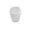 Baignoire en acrylique de 43 pouces de couleur blanche brillante, siège inclus, conception réfléchie et confortable, peu encombrant avec siège, finition blanche, ergonomique chic et luxueuse