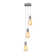 Brodhead 3 - Light Cluster Bulb Pendant