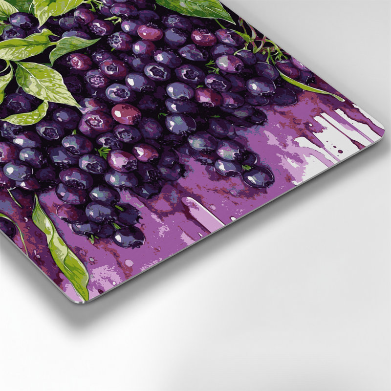 Art mural en métal «Fruit Marionberry», H 8 po x l 8 po