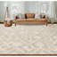 Linen Geometric Area Rug-110909438