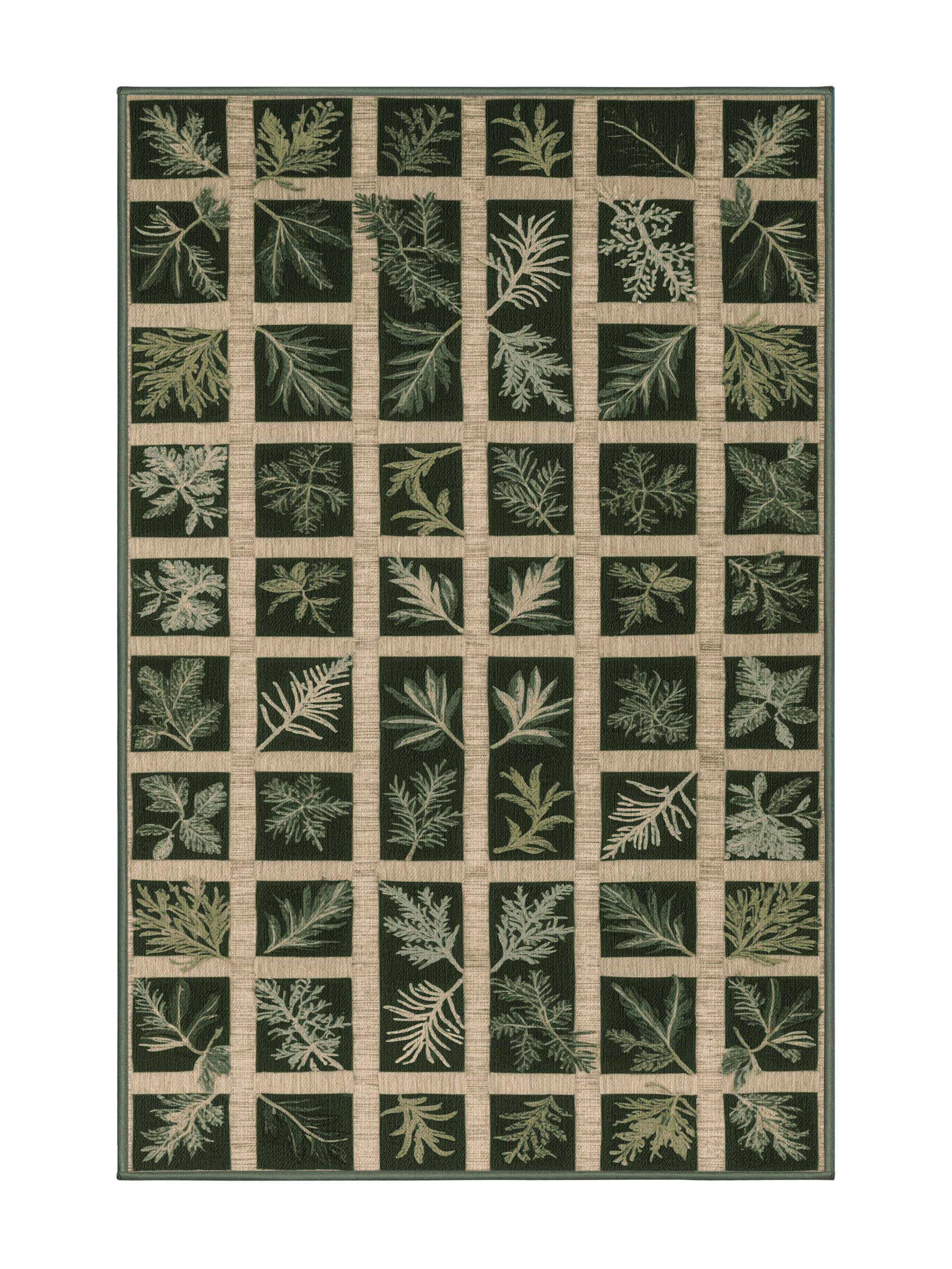 Bayou Breeze Machine Washable Nature Green Area Rug | Wayfair