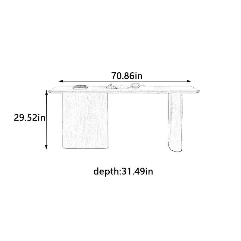Orourke, 29.52"H x 70.86"L x 31.49"W