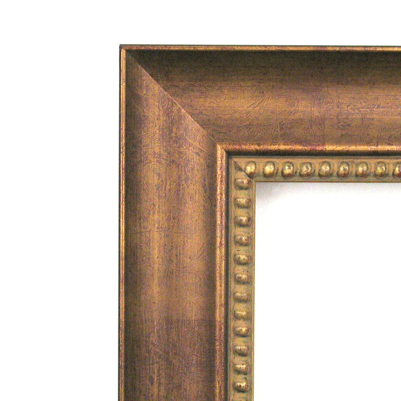 Ezzell Wood Flat Wall Mirror, 23.88" H x 23.88" W