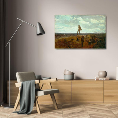 «Defiance; Inviting a Shot Avant Pétersbourg» par Winslow Homer - Art mural sur toile tendue avec châssis