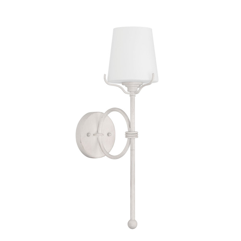 Areyona 1 - Light Dimmable Wallchiere, White Washed