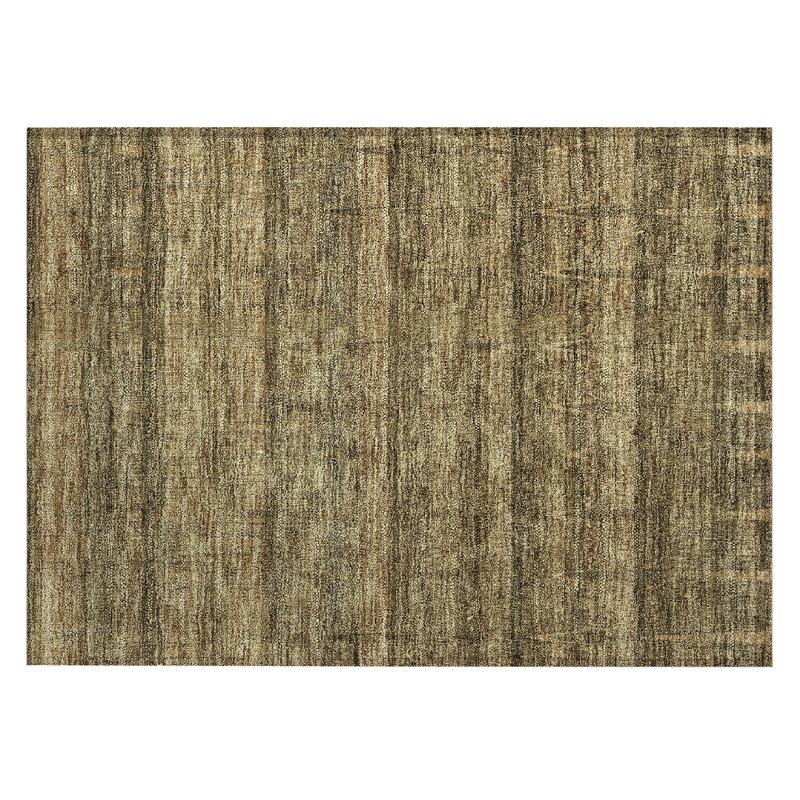 Striped Indoor / Outdoor Rug, Rectangle 1'8" x 2'6"