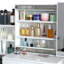 Ahmier Dressing Table with Sliding Mirror-499666632