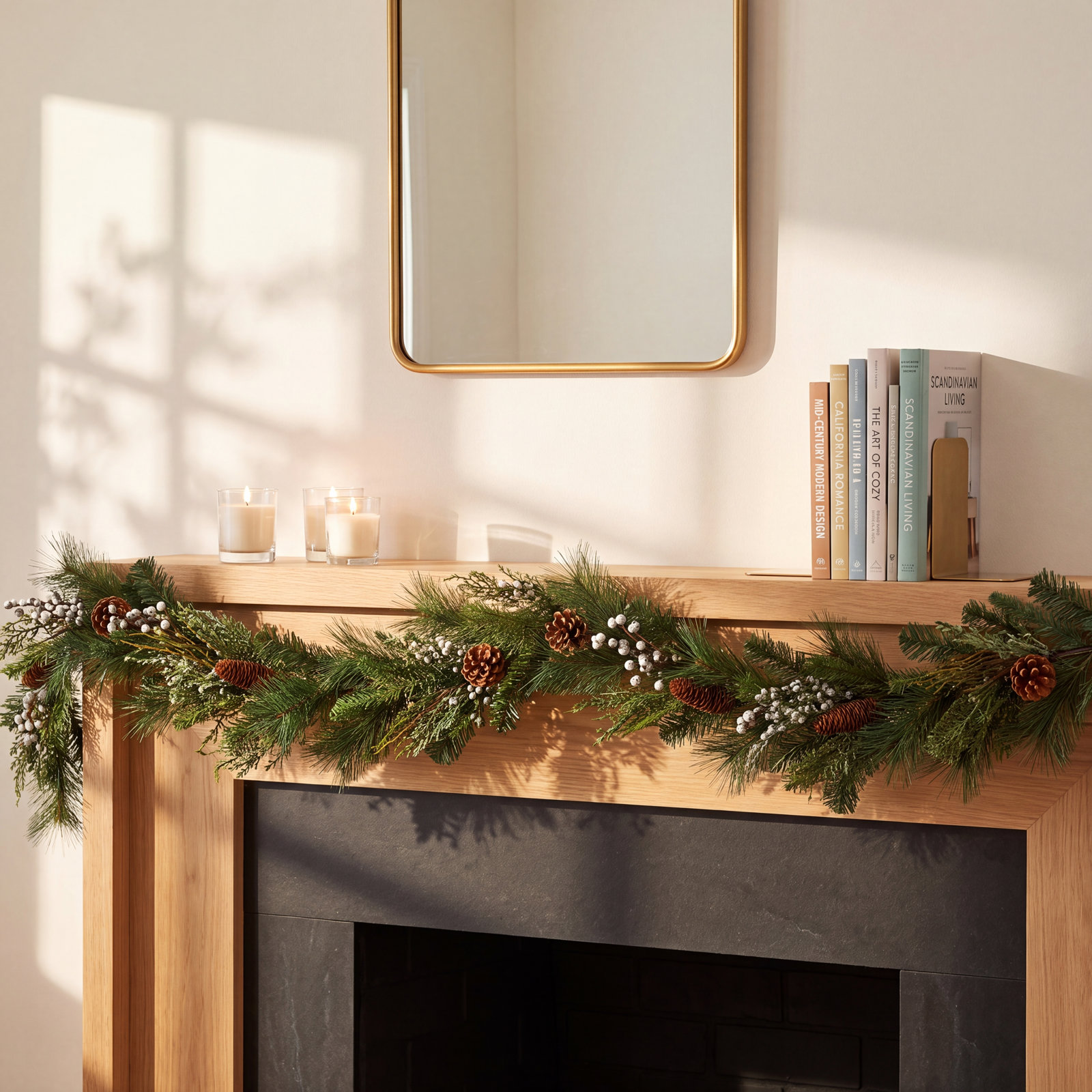 48'' in. Faux Pinecone Garland