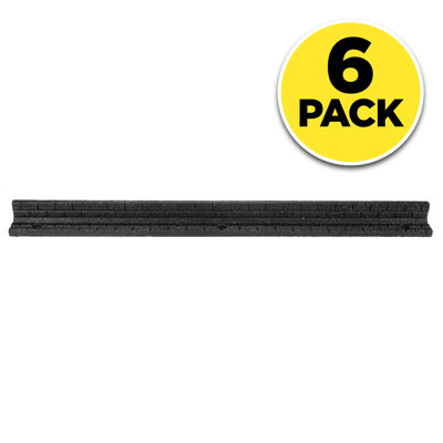 Bordure de jardin en caoutchouc 4 pi Brickface