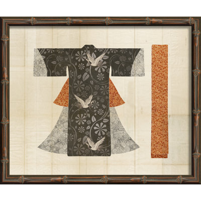 5 impressions encadrées Kimono