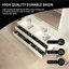 Meuble-lavabo mural double 72 po avec comptoir en pierre blanc brillant 72 po-472638486