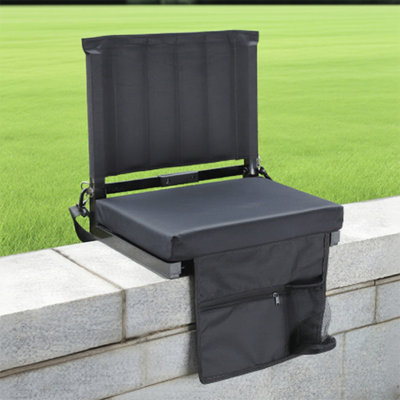 Stadium Seats With Back Support Bleacher Chairs With Back And Cushion Thick Padded Bleacher Seats Includes Shoulder Strap