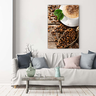 Coffee - Wrapped Canvas Print