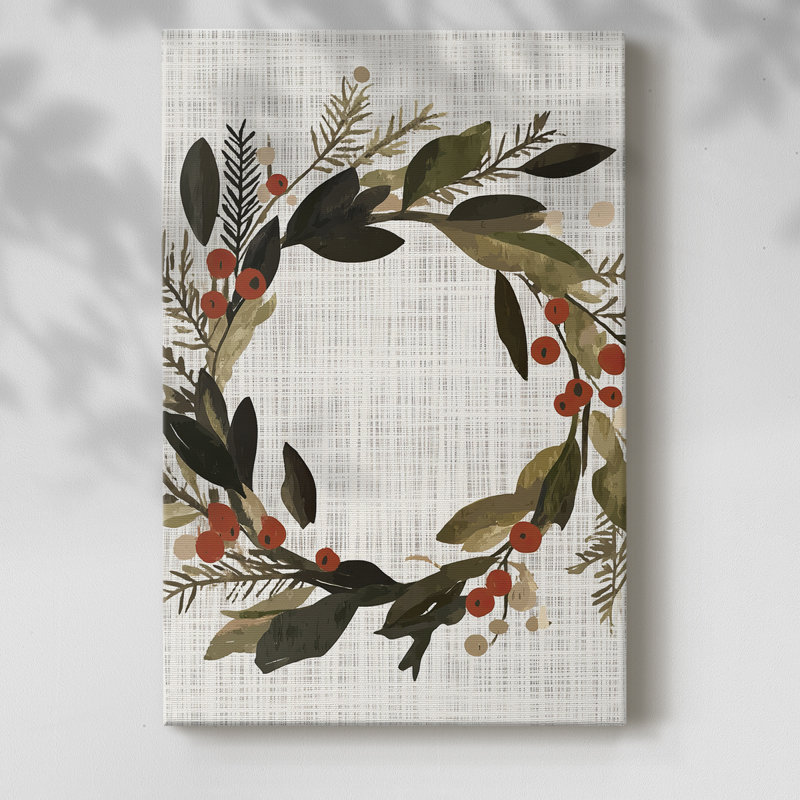 Art des Fêtes de Noël - Toile tendue avec châssis CMXII, H 36 po x l 24 po